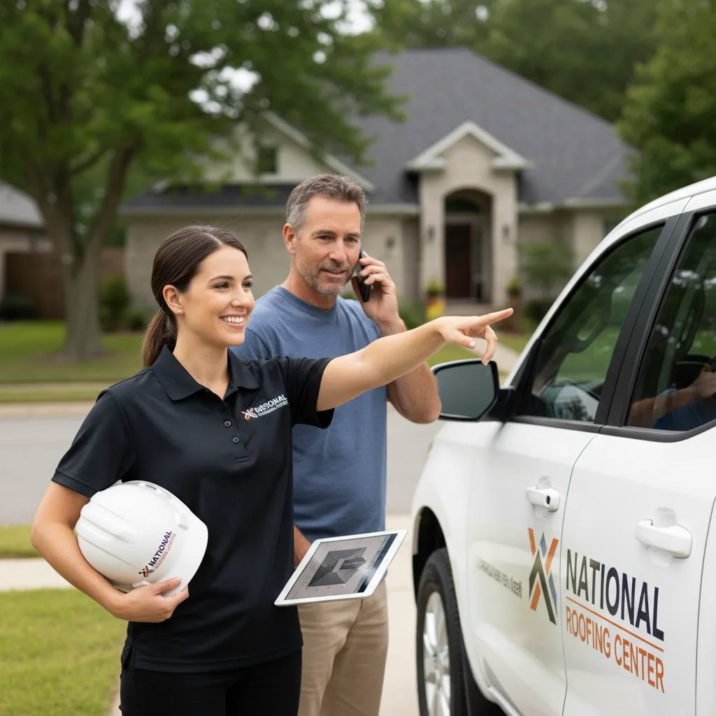 National Roofing Center customer support in Gibsonville